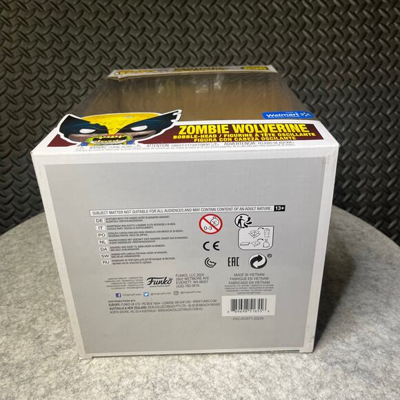 Funko Pop! Zombie Wolverine #696 Walmart Exclusive 10 Inch Jumbo Marvel Zombies‎ - Picture 5 of 5